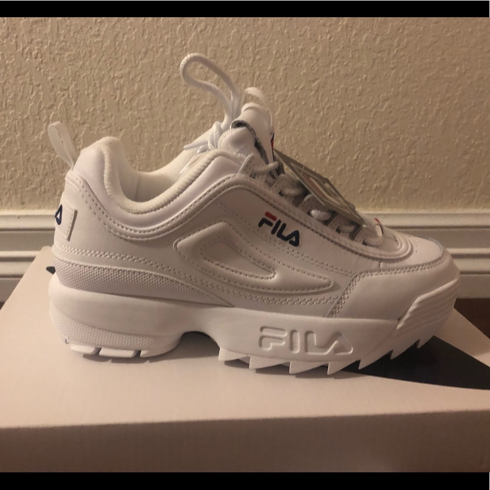 Fila disruptor II premium White